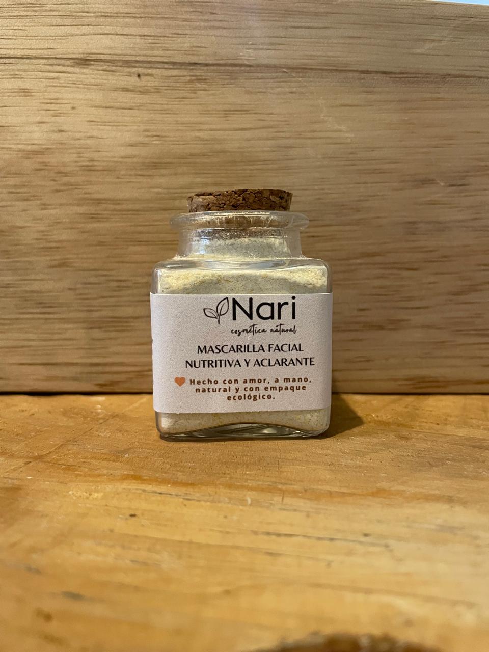 Mascarilla Facial Nutritiva y Aclarante