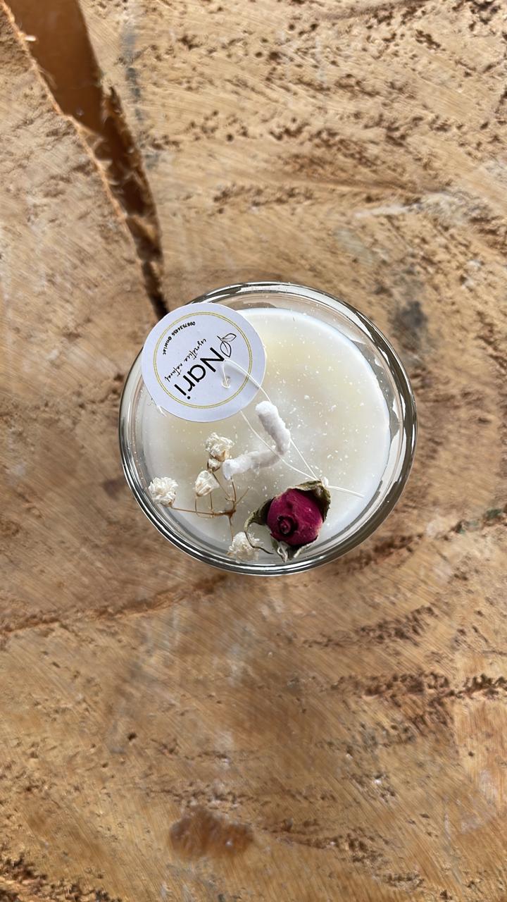 Vela de Aromaterapia Lavanda y Limón  Sueño Reparador