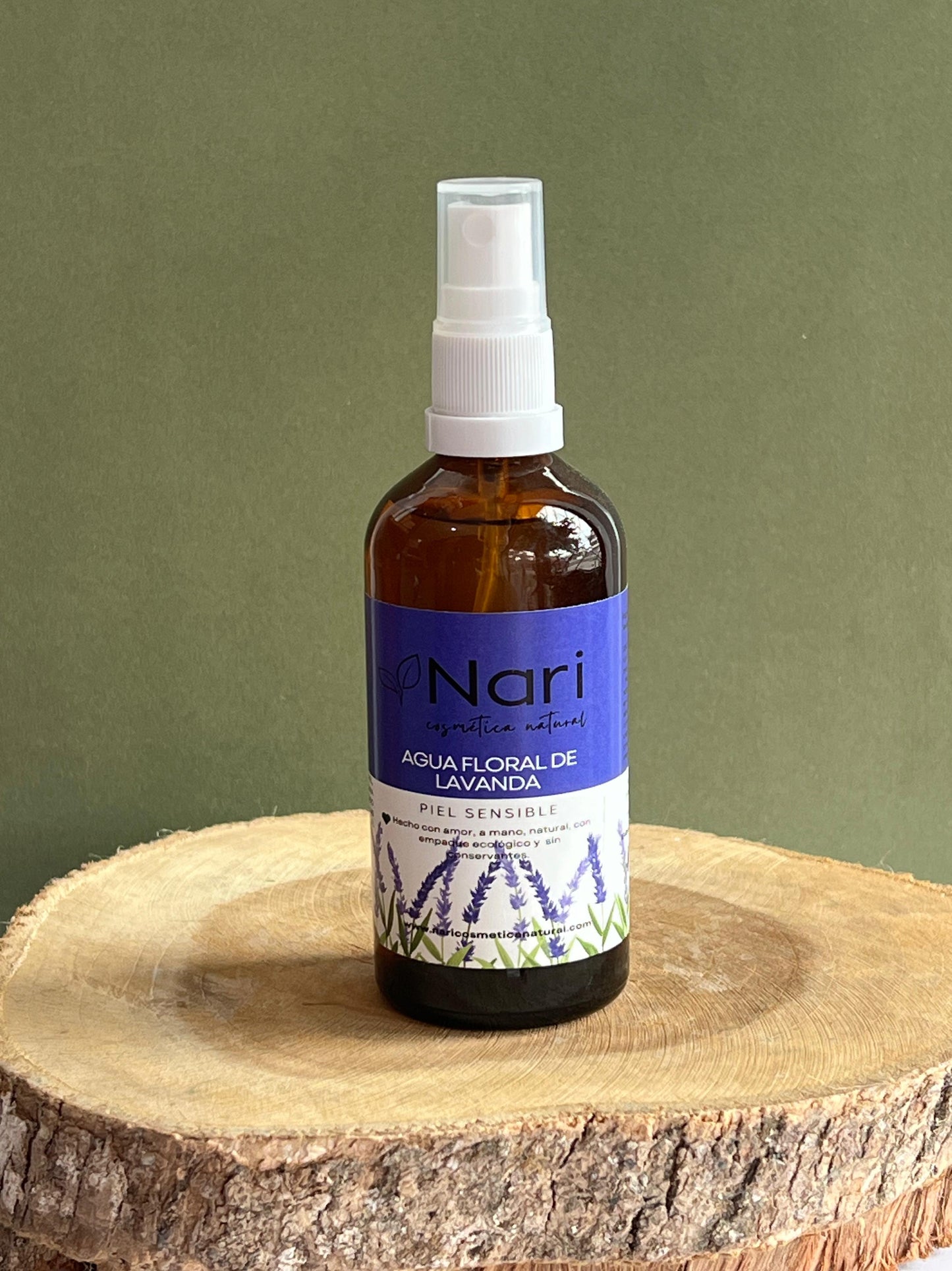 Agua Floral de Lavanda – Piel Sensible y Calmante