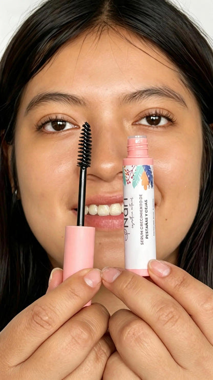 Sérum Fortalecedor de Pestañas y Cejas Nutrición y Crecimiento Natural
