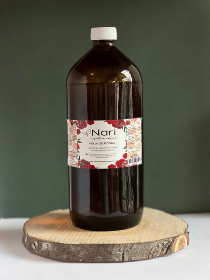 Agua Floral de Rosas Natural – Hidratante y Equilibrante