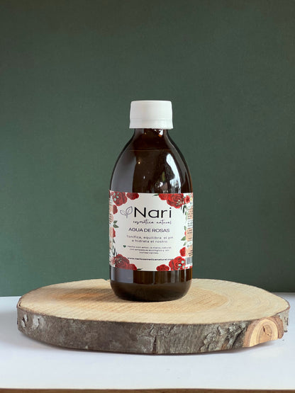 Agua Floral de Rosas Natural – Hidratante y Equilibrante