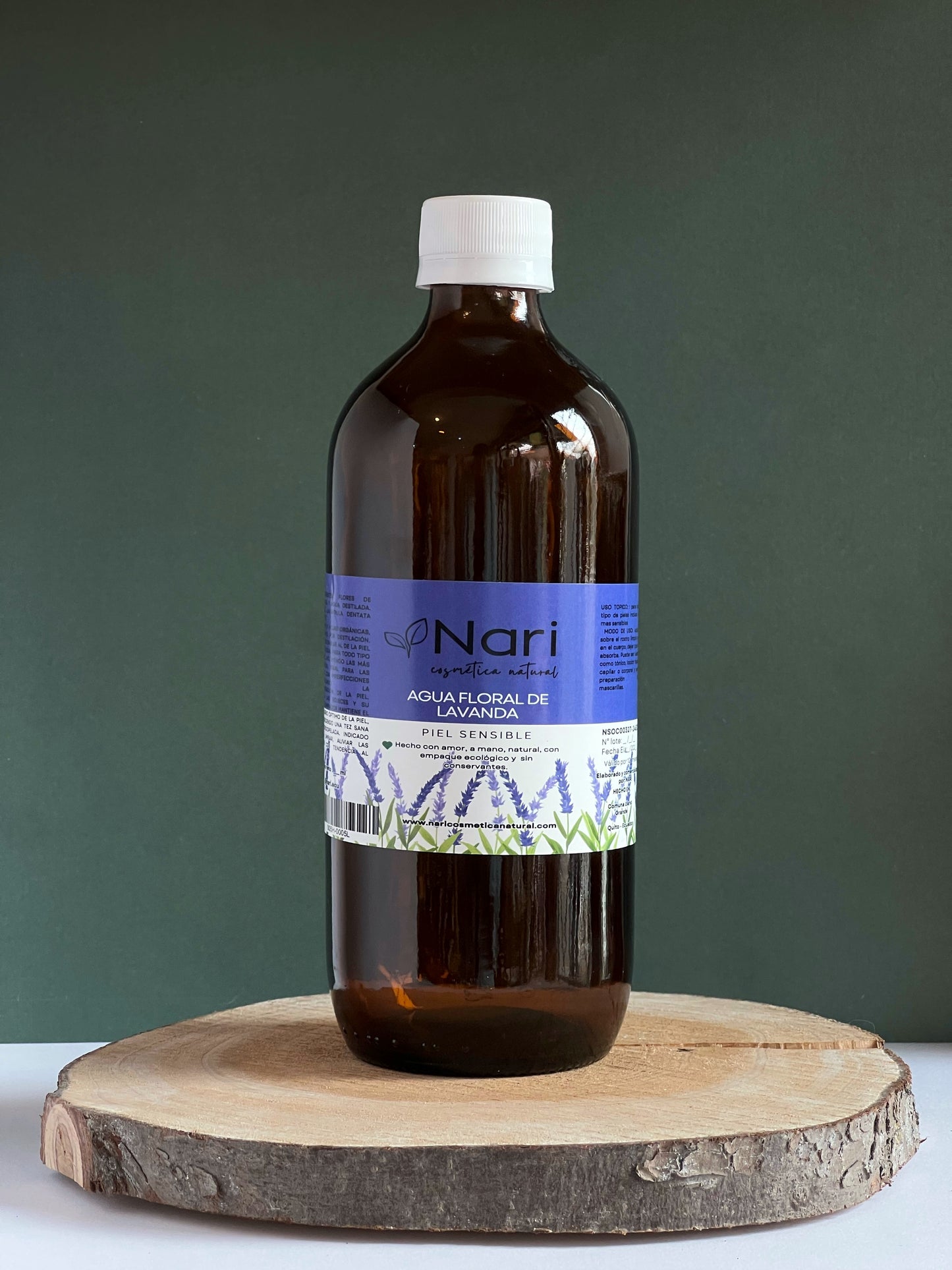 Agua Floral de Lavanda – Piel Sensible y Calmante
