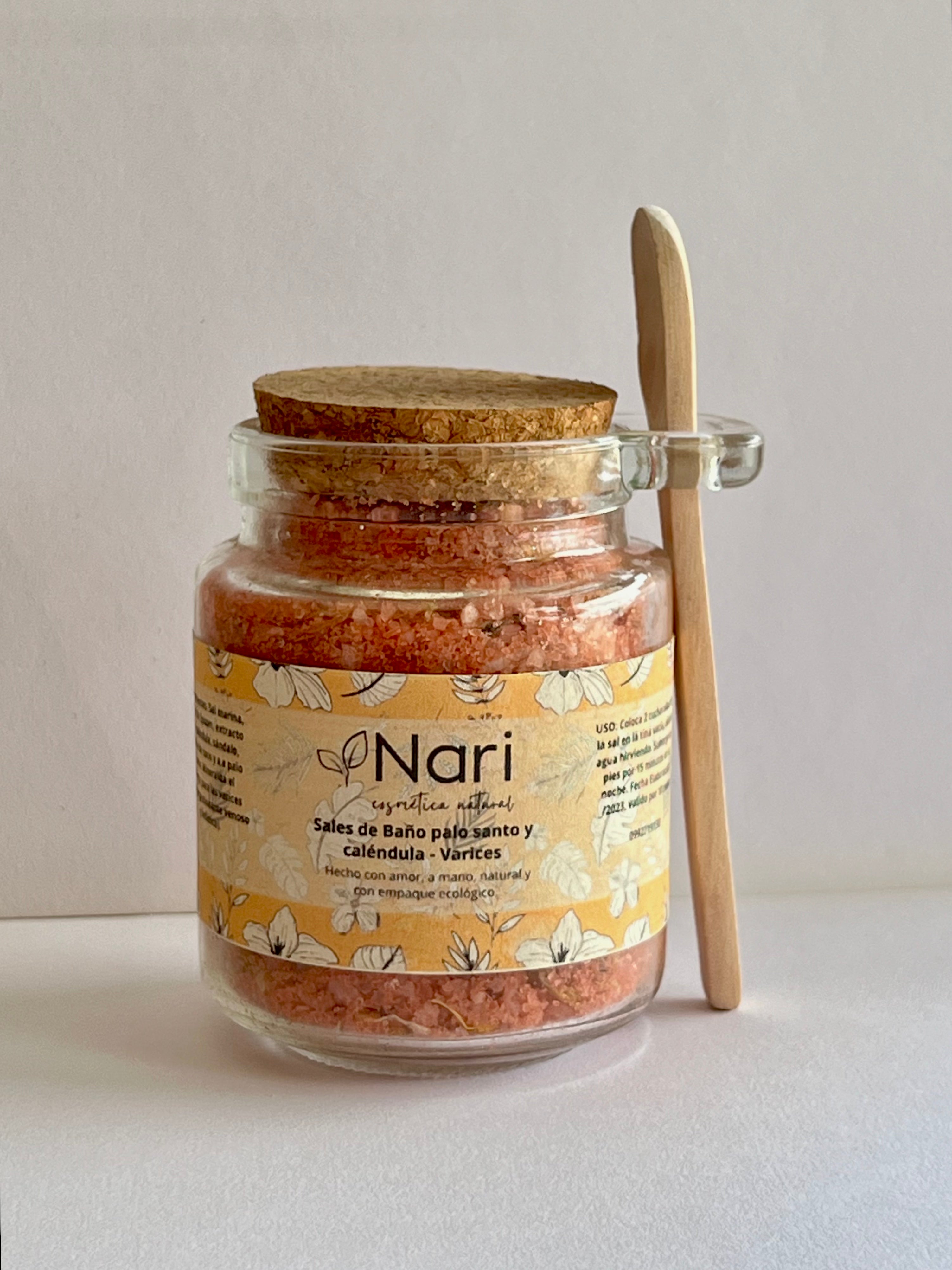 Sales de Baño Palo Santo & Caléndula  Piernas con Várices