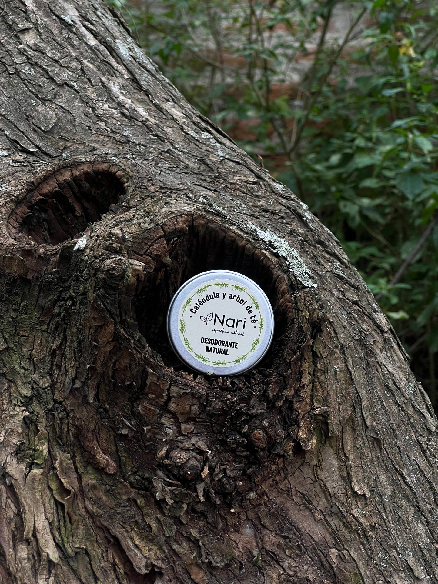 Desodorante Natural de caléndula y árbol de té