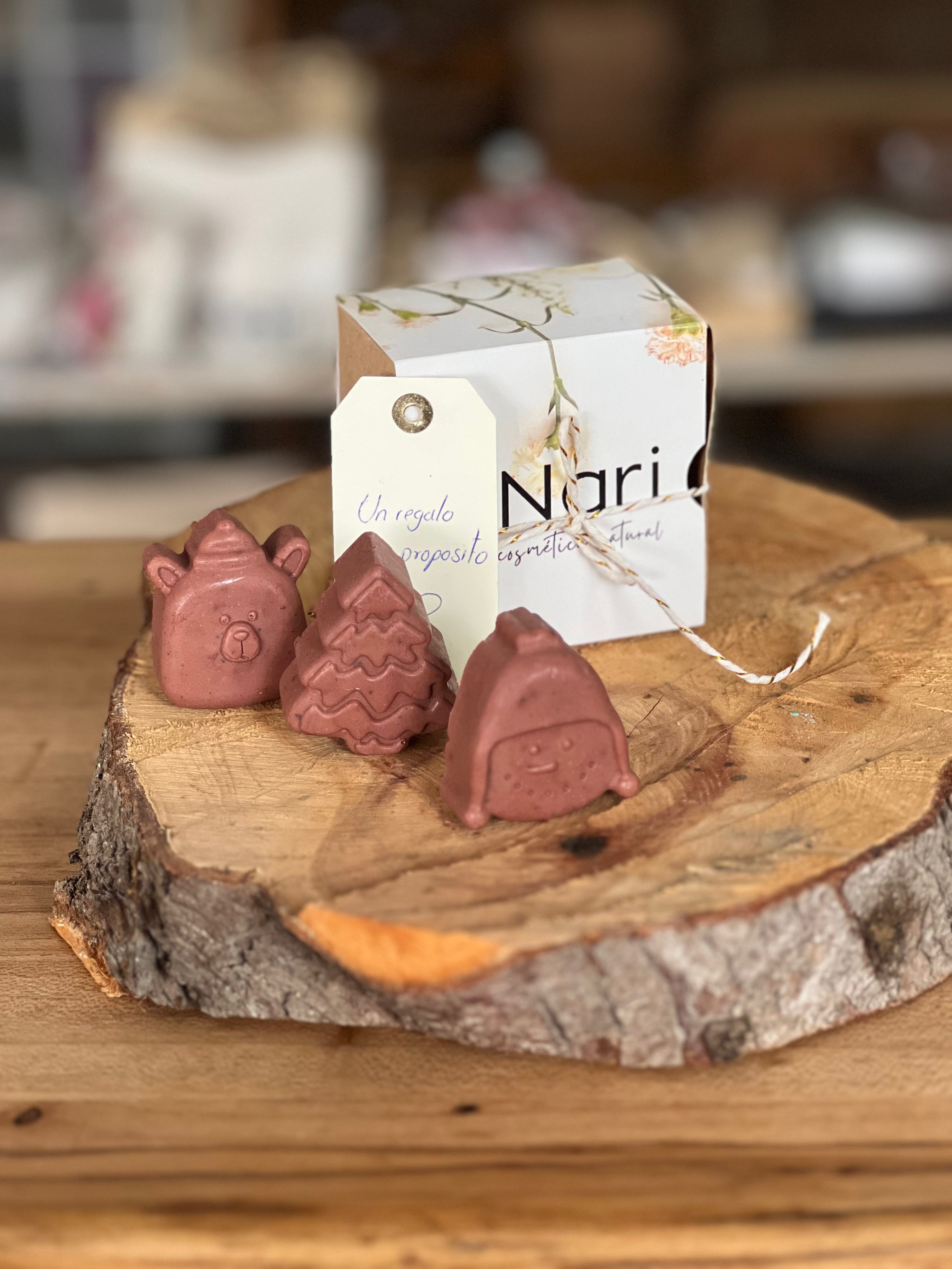 Jabones de corazon Mini – Edición Botánica