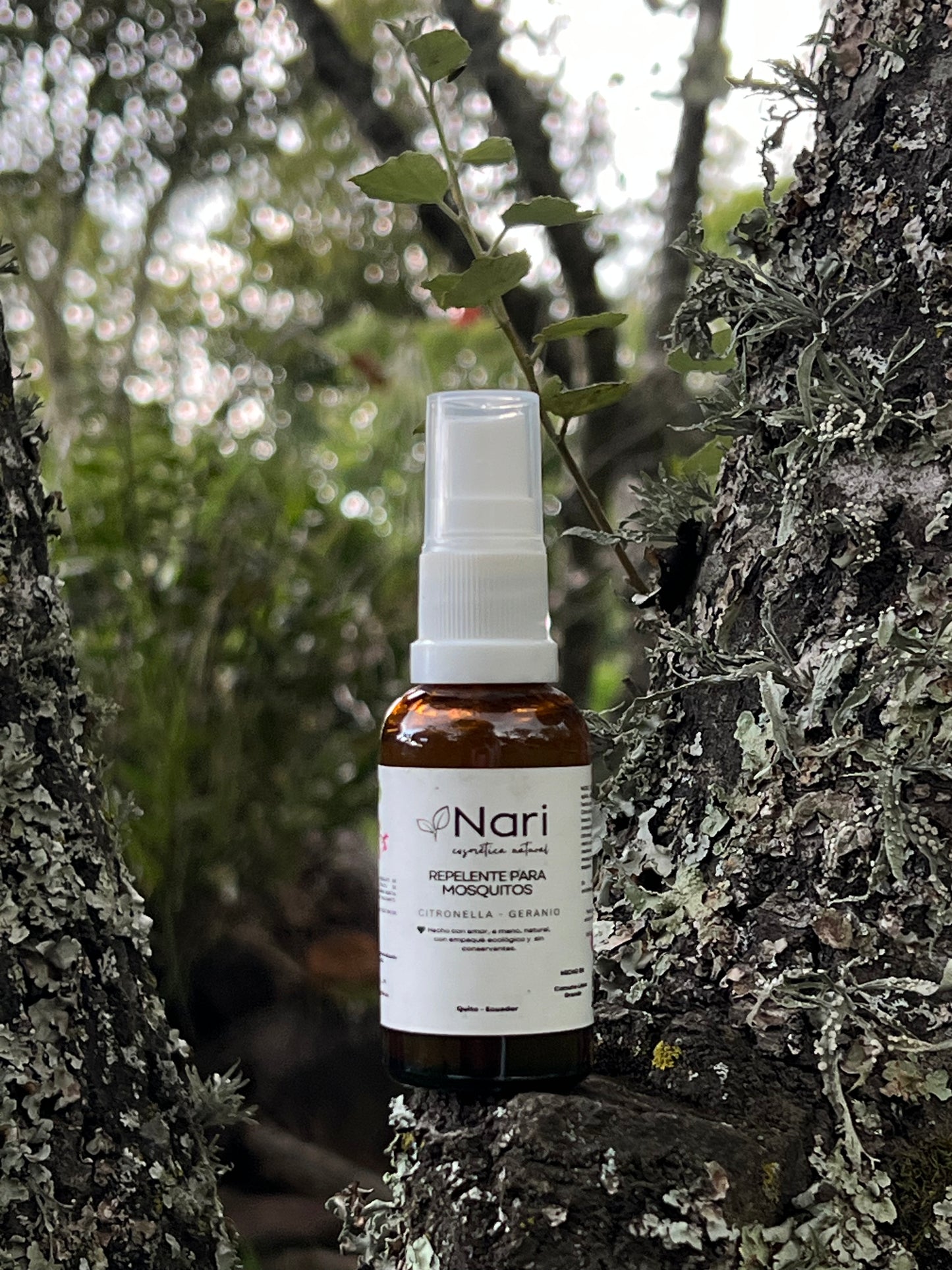 Repelente Natural de Citronella & Palo Santo
