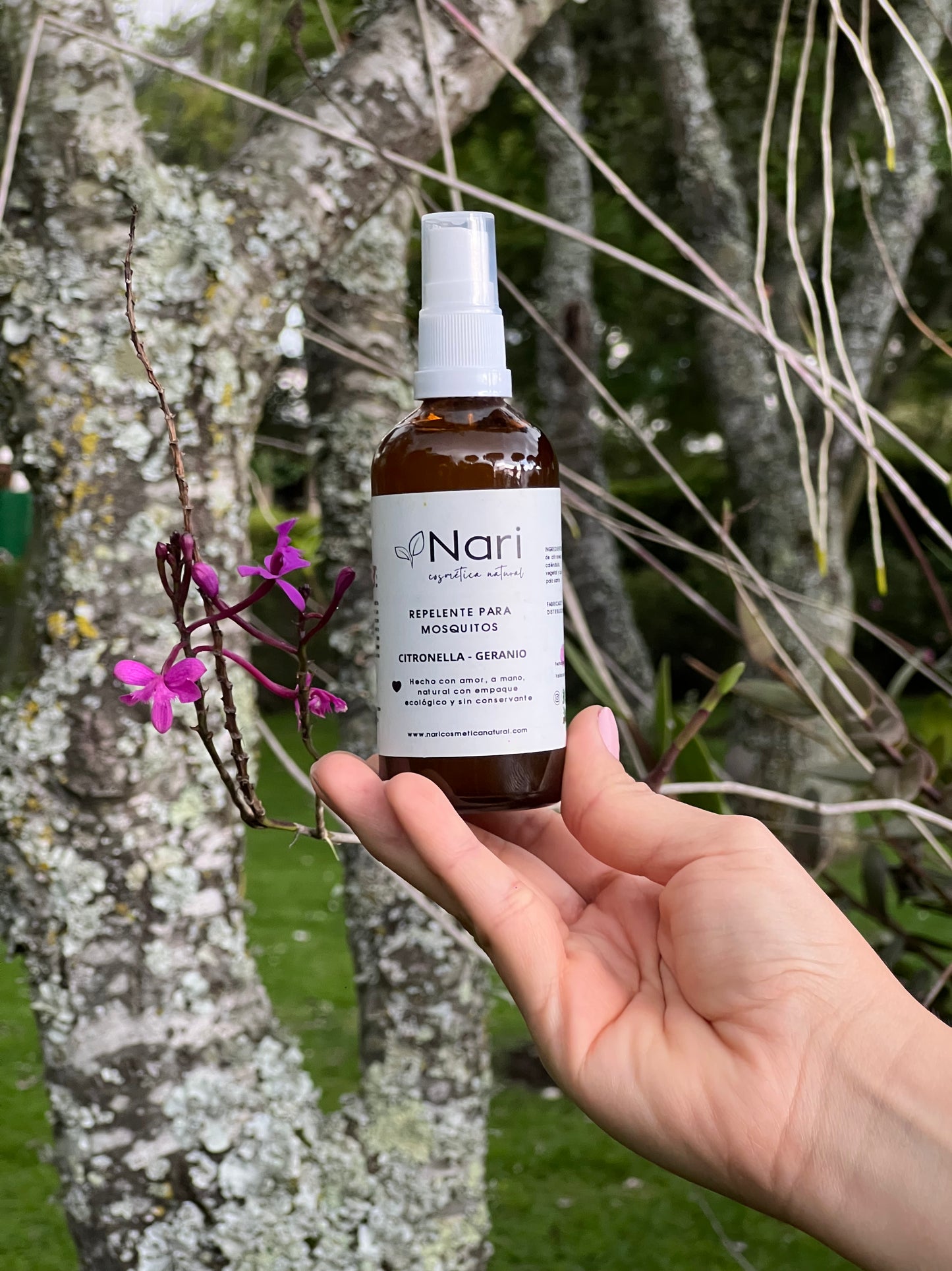 Repelente Natural de Citronella & Palo Santo