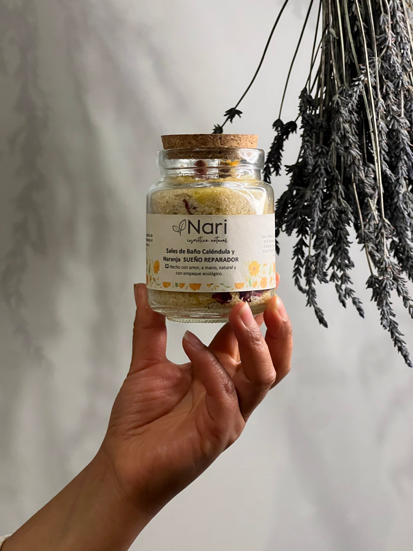 Sales de Baño Caléndula & Naranja  Sueño Reparador