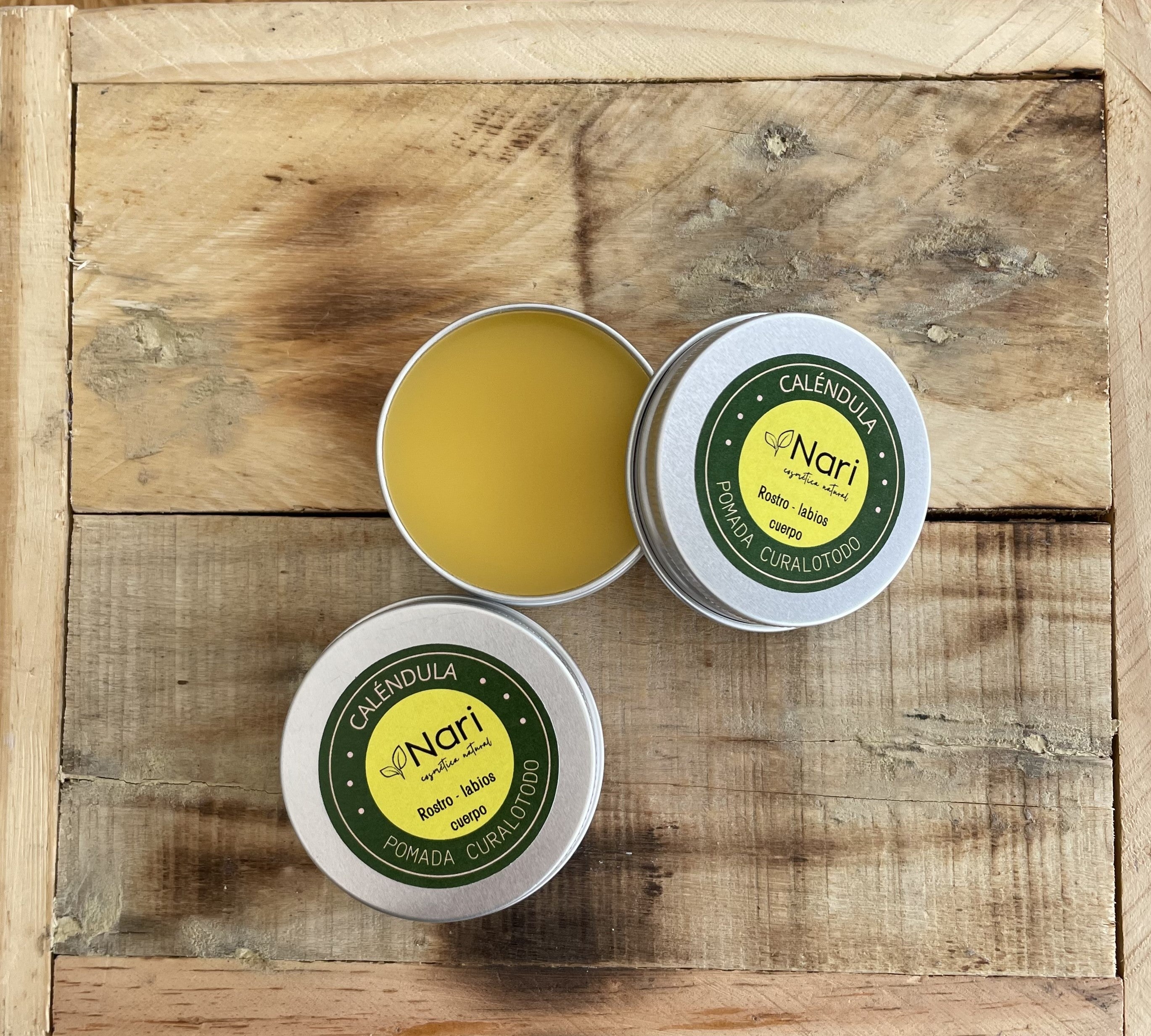 Pomada Curalotodo de Cera de Abejas & Caléndula