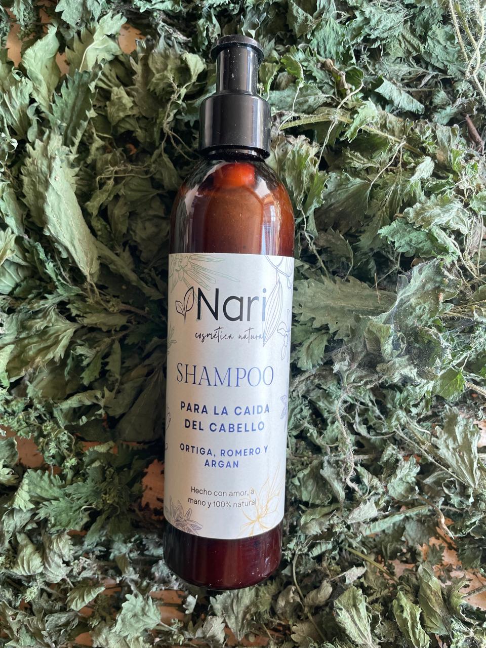 Shampoo Líquido para la Caída del Cabello de Romero, Ortiga y Sacha Inchi