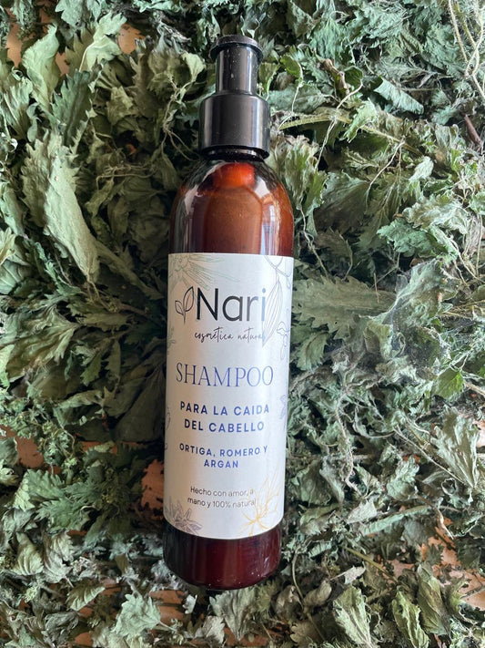 Shampoo Líquido para la Caída del Cabello de Romero, Ortiga y Sacha Inchi
