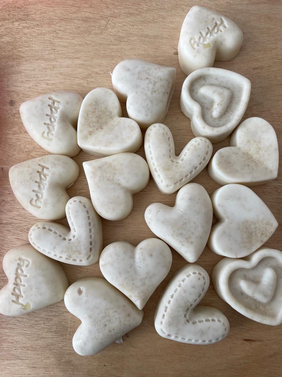 Jabones de corazon Mini – Edición Botánica
