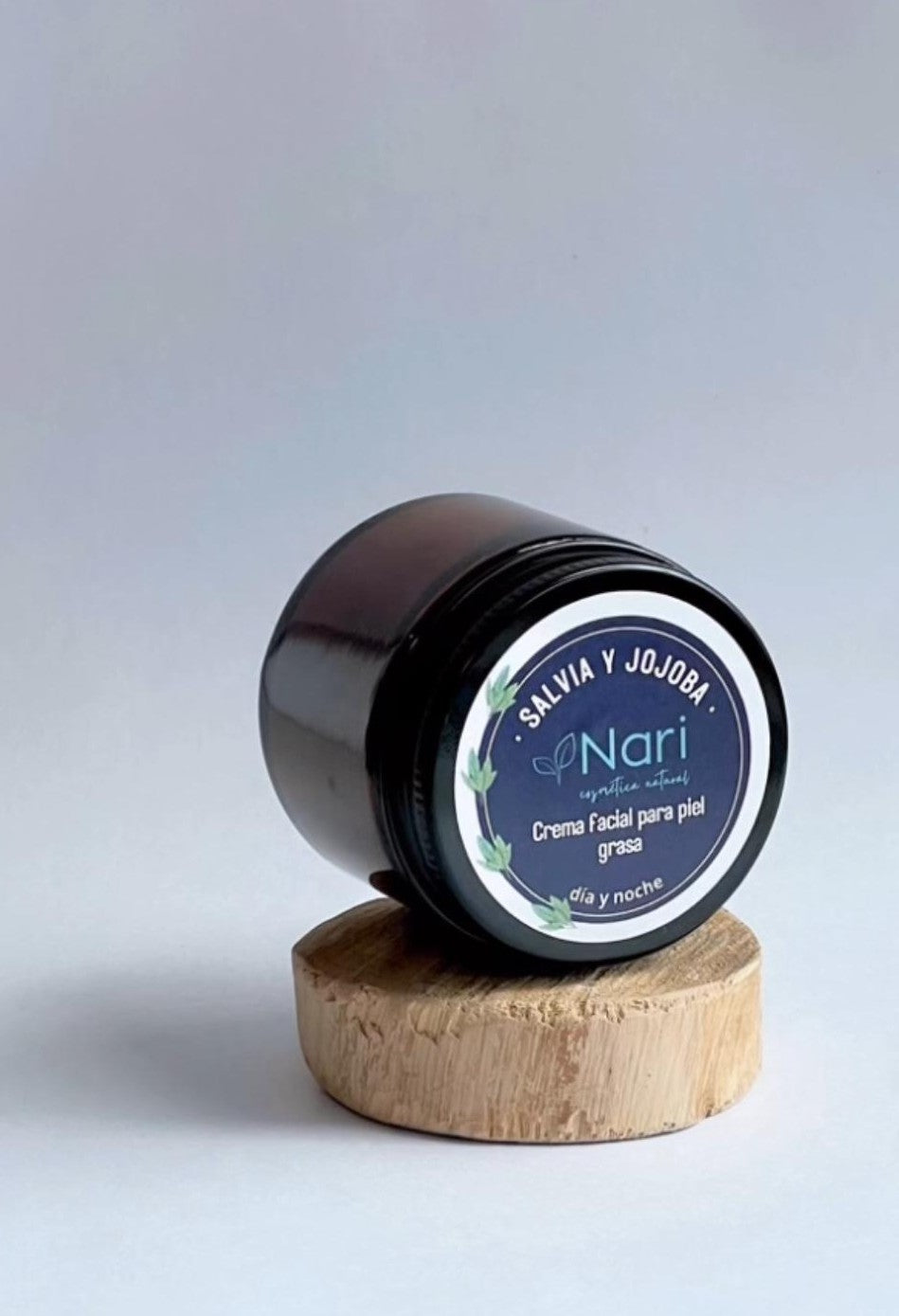 Crema facial para piel grasa Salvia y Jojoba